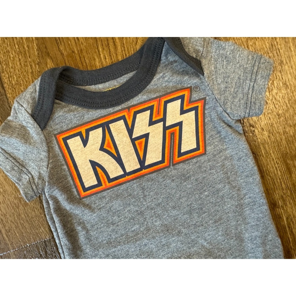 Kiss‎ Rock Band Newborn Bodysuit Boy Girl Romper Outfit Gift One Piece Graphic